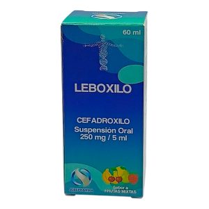 JEBC PHARMA LEBOXILO Cefadroxilo Suspensión Oral 250mg/5ml