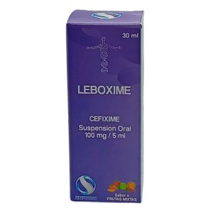 JEBC PHARMA LEBOXIME Cefixime Suspensión Oral 100mg/5ml