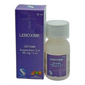 LEBOXIME Cefixime Suspensión Oral 100mg/5ml